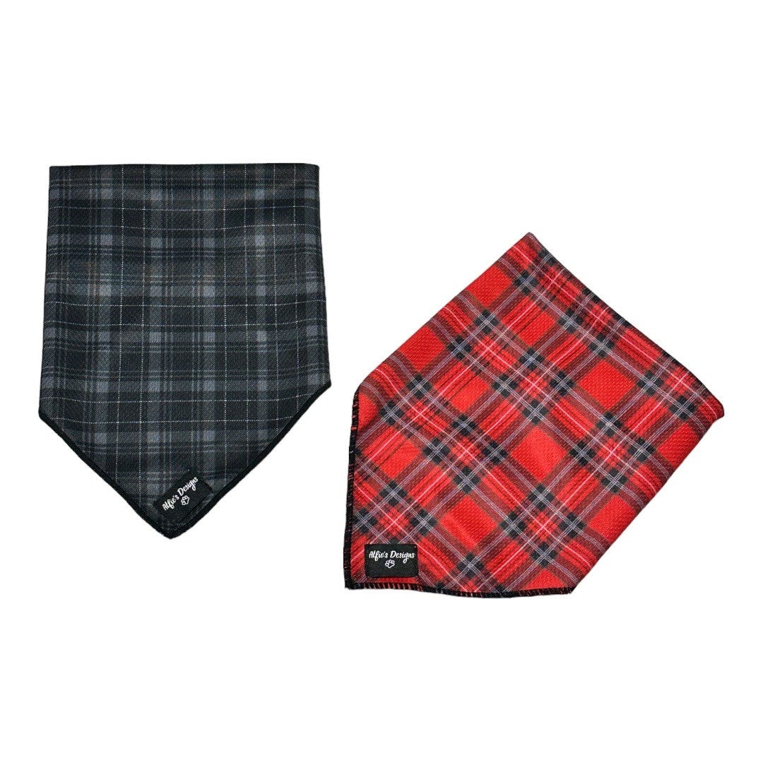 Tartan Tails Chic Pet Bandana