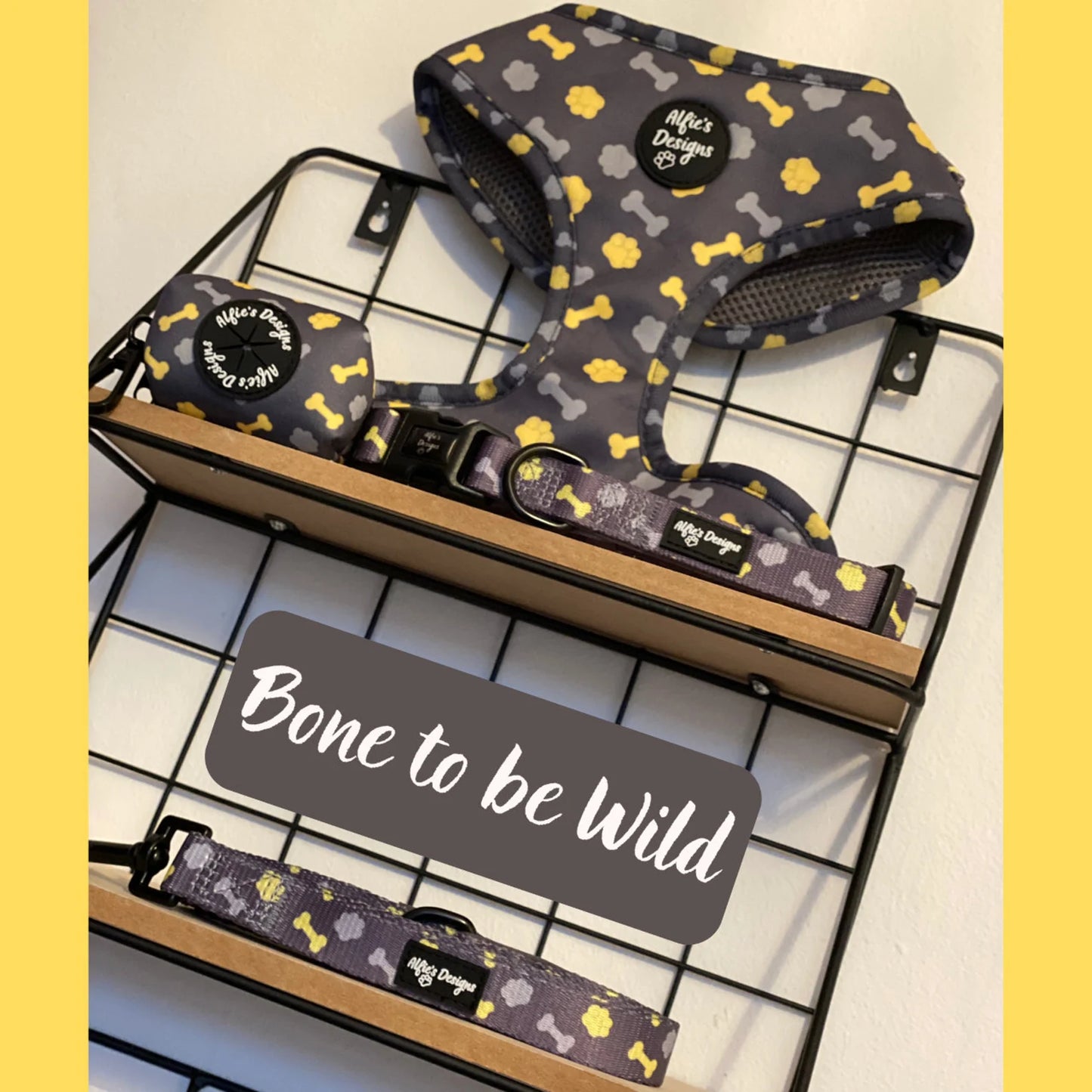 Bone to be Wild Poop Bag Holder