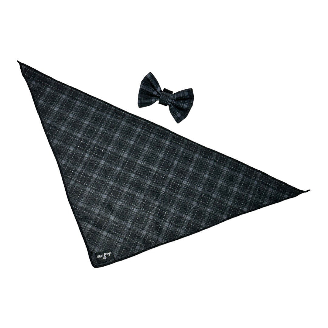 Tartan Tails Chic Pet Bandana