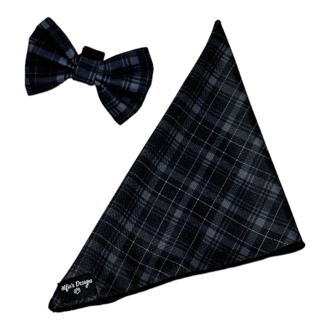 Tartan Tails Chic Pet Bandana