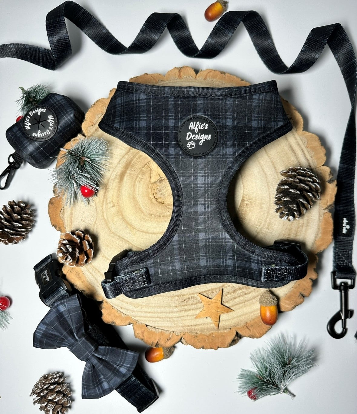 Tartan Tails Chic Pet Harness